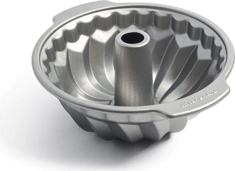 Poêle à pâtisserie Kitchenaid 24 cm - revêtement antiadhésif sans PFA - acier aluminisé - passe au four jusqu'à 230°c - ronde