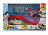 Toi-toys skateboard à doigt ou vélo BMX avec piste de skate