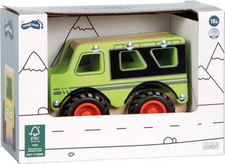 Small foot - jeep tout terrain en bois vert