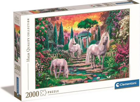 Clementoni puzzle licornes classiques, 2000 pcs.
