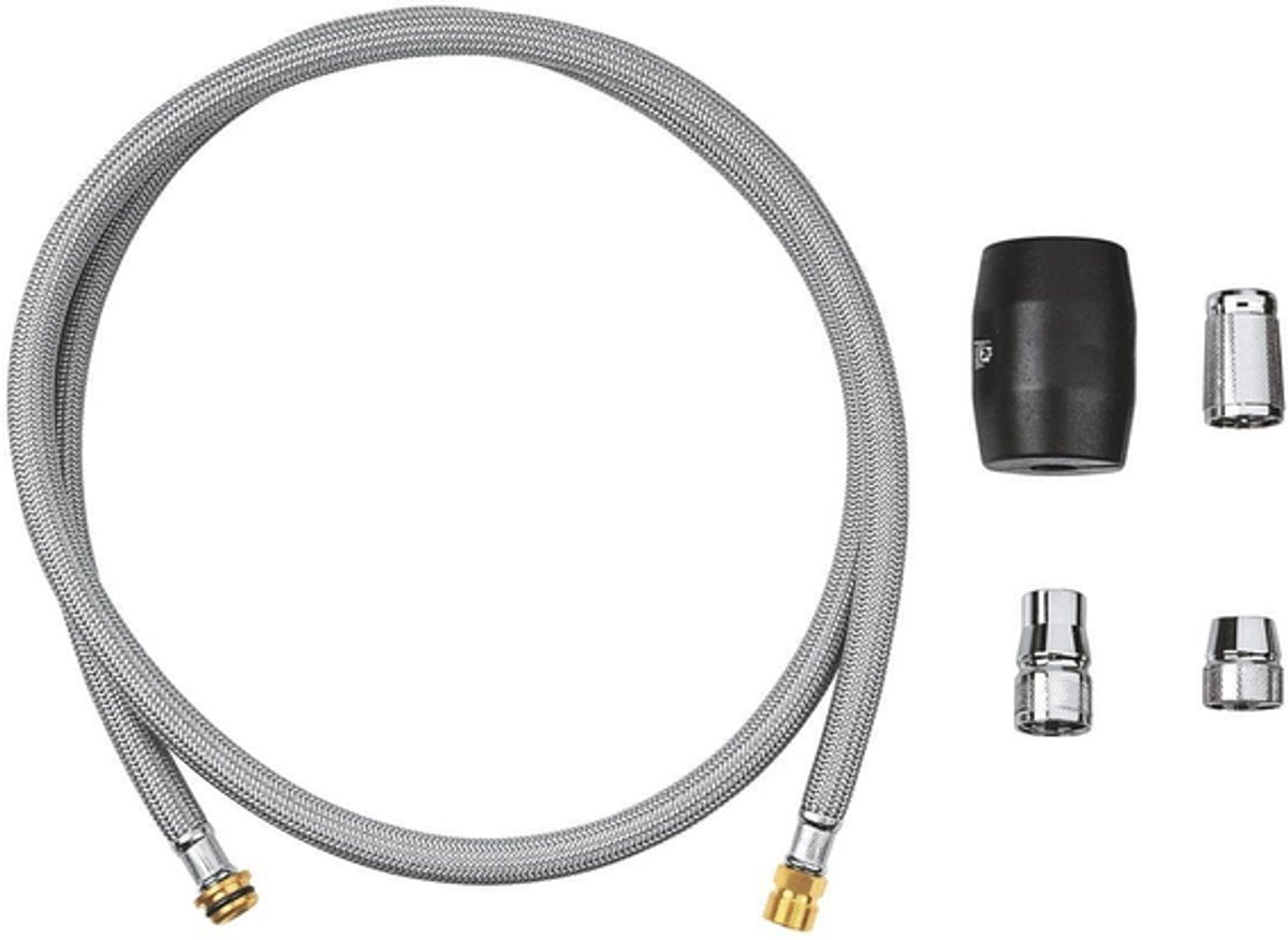 Tuyau en plastique Grohe pour robinet de cuisine - chrome