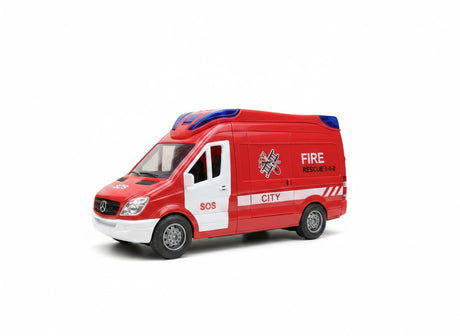 Lumière et son du camion de pompiers Amuuso.