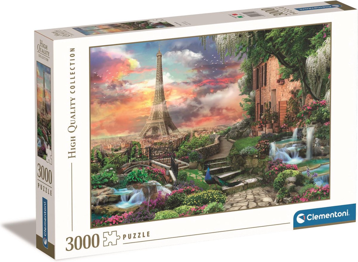 Clementoni puzzle paris rêve, 3000 pcs.