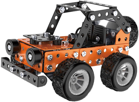 Lobbes Toys BV Kit de construction en métal Buggy de terrain, 164 pièces.