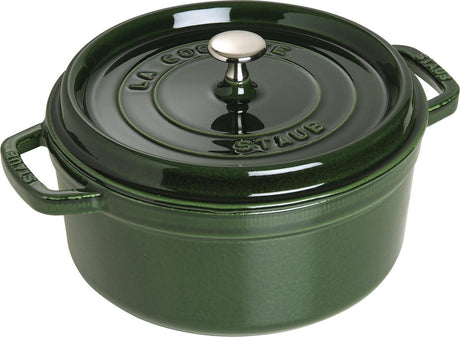 Casserole Staub - ronde - 24 cm - basilic