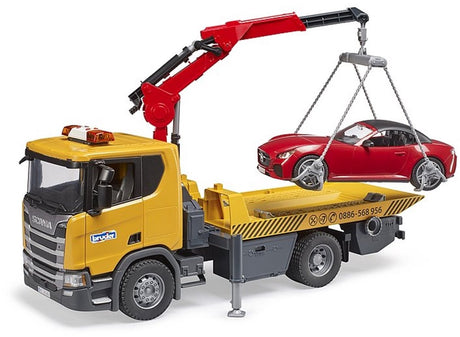 Modèle de véhicule utilitaire prêt à l'emploi Bruder Scania (modèle)