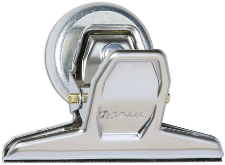 Pince à papier Maul pro - argent - métal - 3 pièces - 5,5 x 7,5 x 5 cm -