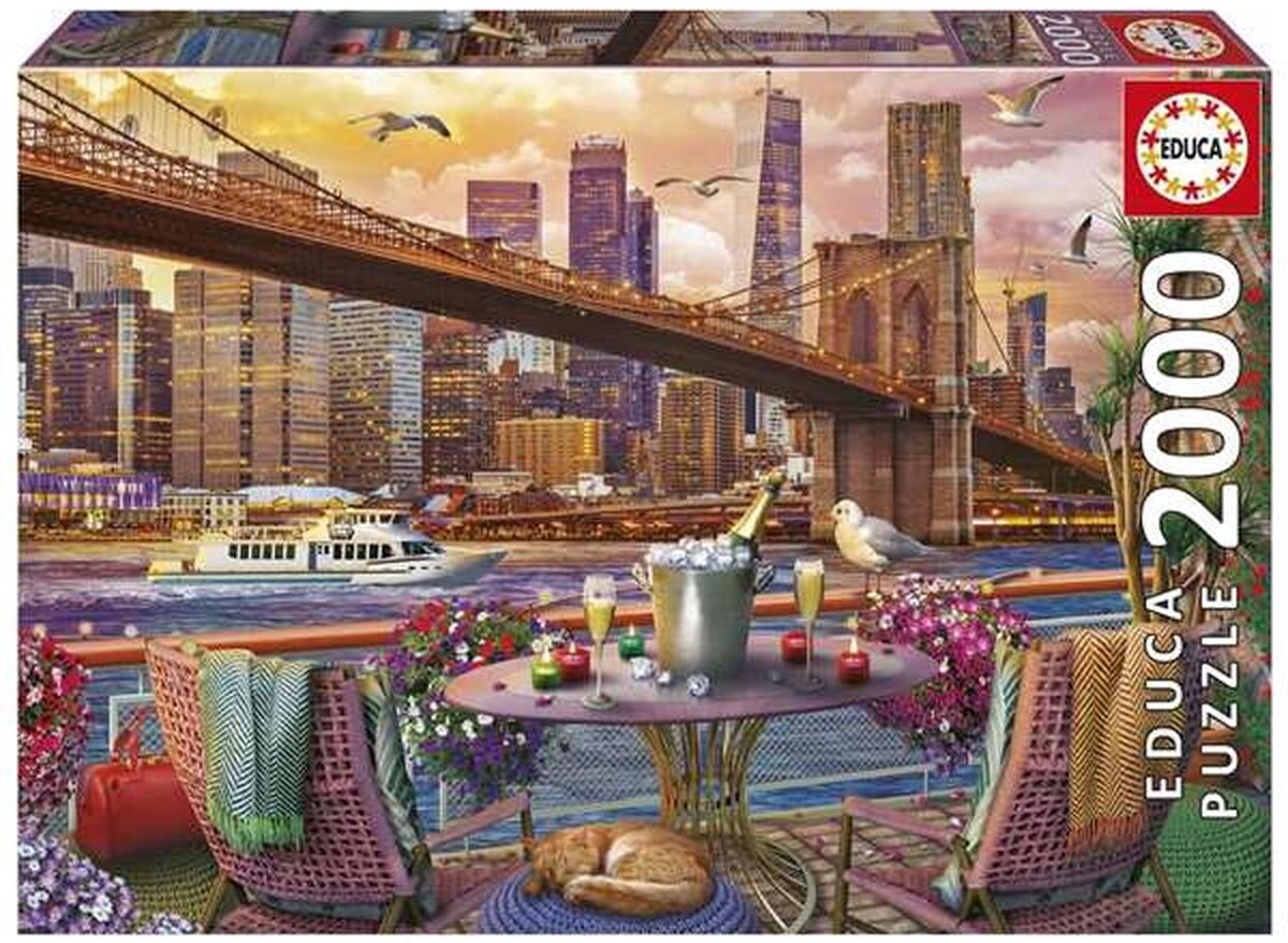 Puzzle Educa New York Romance 2000 pièces pour adultes.