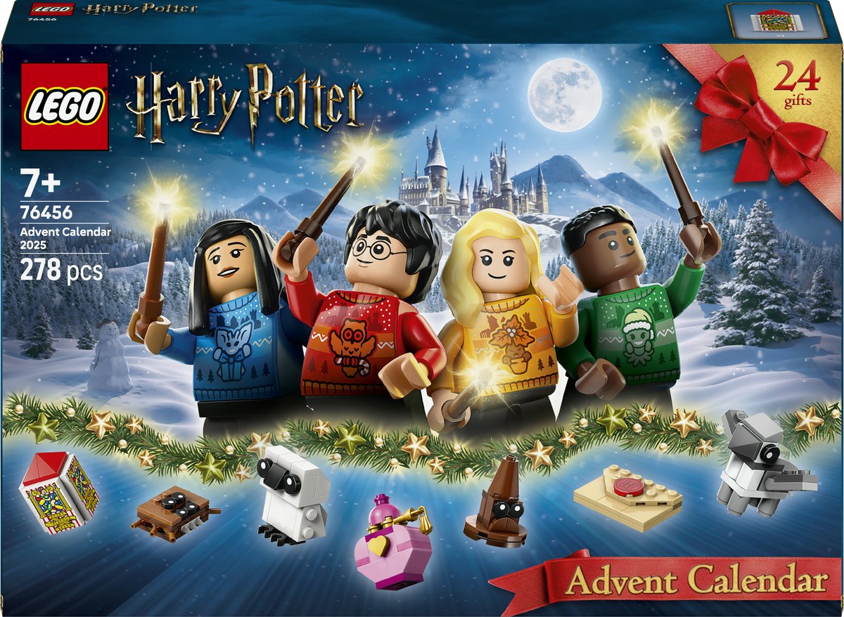 Lego Harry Potter Calendrier de l'Avent 2025 Ensemble du monde des sorciers - 76456