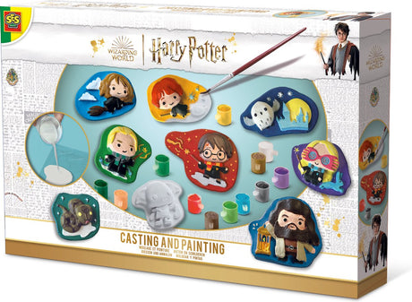 Ses creative - Harry Potter - moulage en plâtre - kit de bricolage avec peinture, plâtre et autocollants