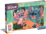 Clementoni Jigsaw Puzzle Super Color Maxi Stitch, 60e.