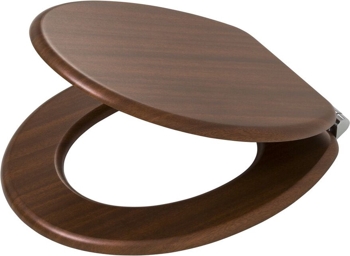 Tiger Douglas - abattant WC - fermeture amortie - mdf fsc - noyer