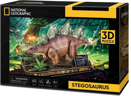 Stégosaure puzzle 3D National Geographic