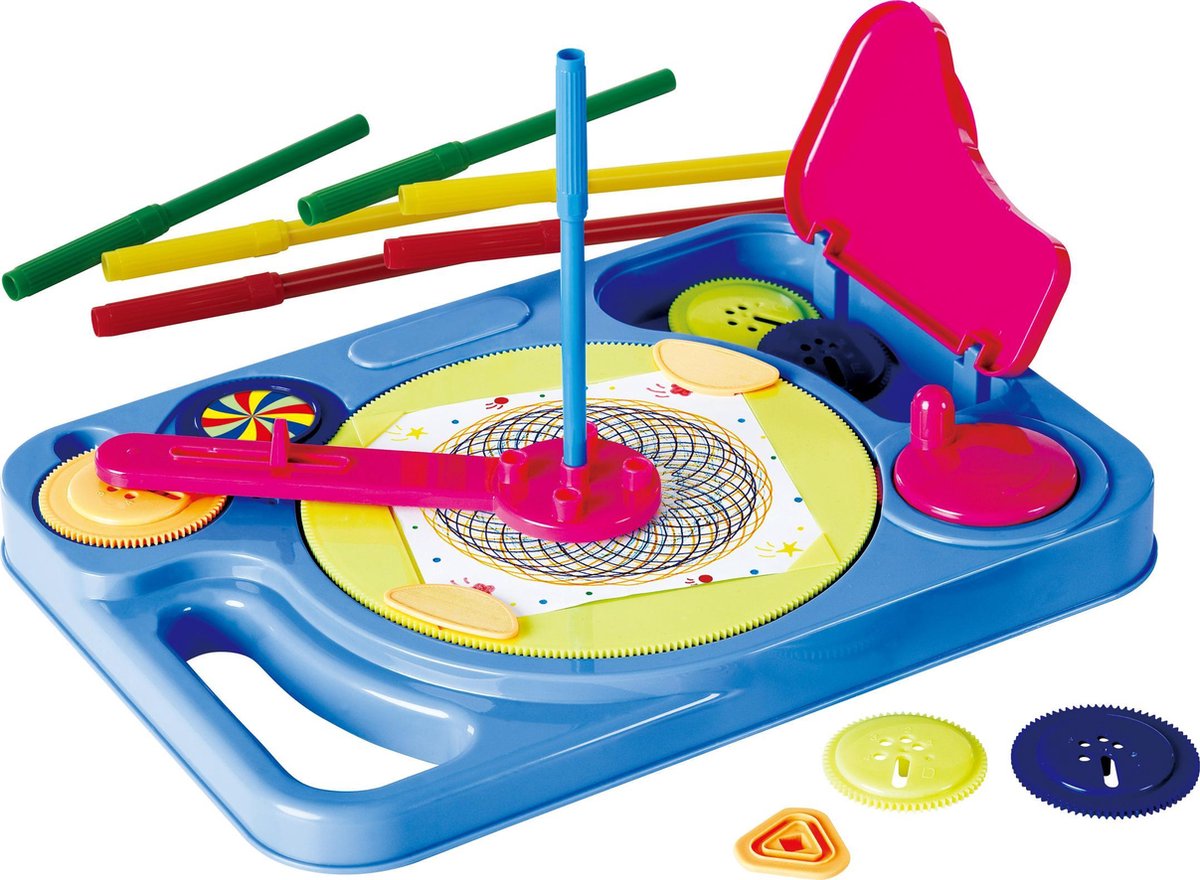 Jeu de dessin de maître spirographe Play, 19 pièces.