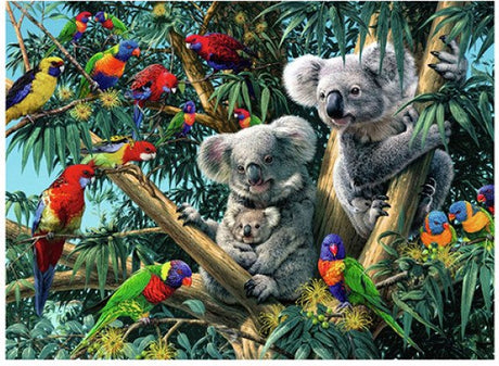 Ravensburger Puzzle Puzzle Koalas dans l'arbre, 500e.