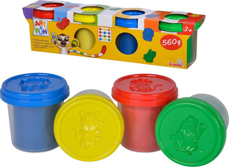 Ensemble d'argile amusant Simba Art, 4 pièces.