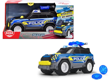 Dickie Police SUV avec lumière et son