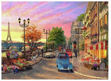 Ravensburger puzzle Paris ambiance soirée 500 pièces paysage.