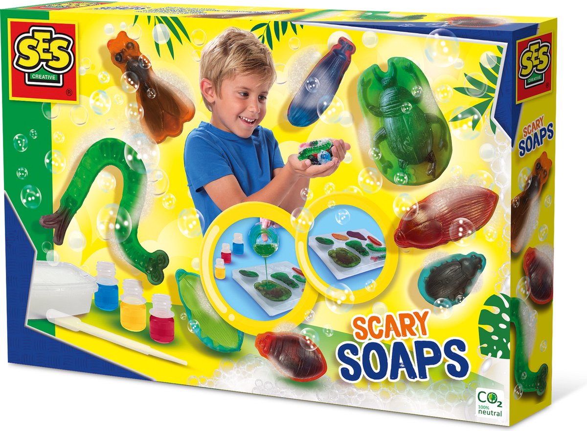 Lancer des savons effrayants
