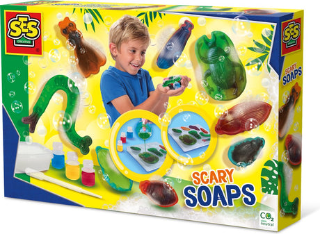 Lancer des savons effrayants