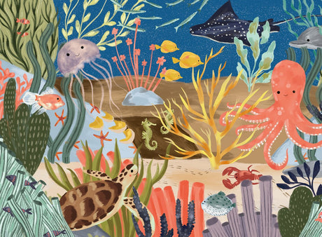Ravensburger puzzle océan fantaisie - 500 pièces - monde sous-marin.