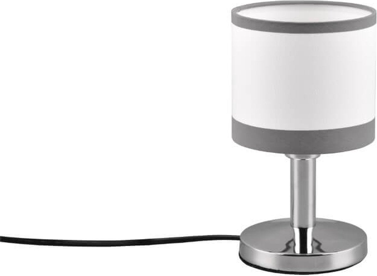 Rl live your light reality davos - lampe de table - chrome - excl. 1x e14 4w - toucher on off
