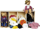 Poupées ours Goki Dollhouse + vêtements