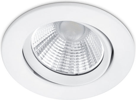 Trio pamir - éclairage encastré - blanc mat - LED SMD - éclairage intérieur - orientable