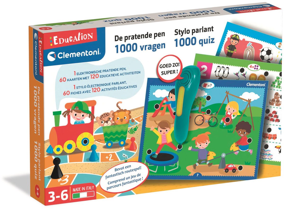 Éducation Clementoni - la plume parlante