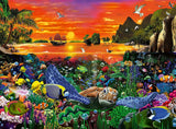 Ravensburger puzzle tortue de récif - puzzle 500 pièces tortue.