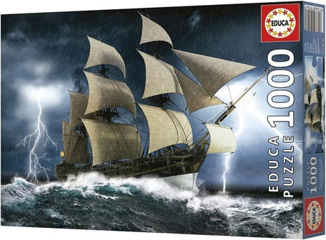 Educa - puzzle - 1000 pièces - tempête parfaite