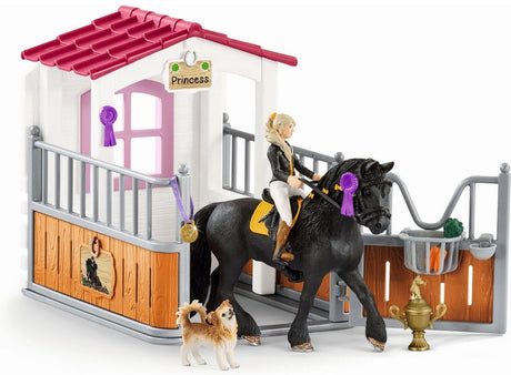 Schleich 42437 box à chevaux avec cheval Princesse Tori