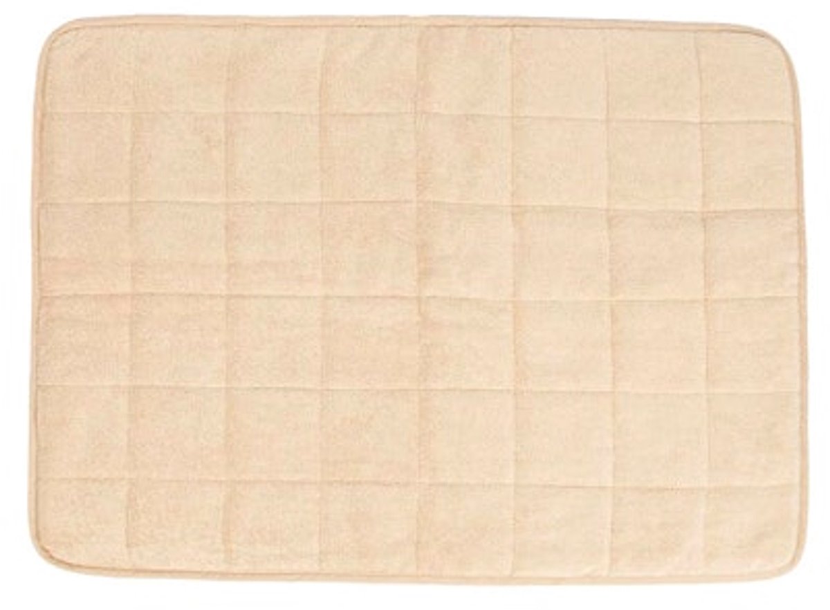 Tapis de bain japonais Ebi noir - 80 x 60 cm