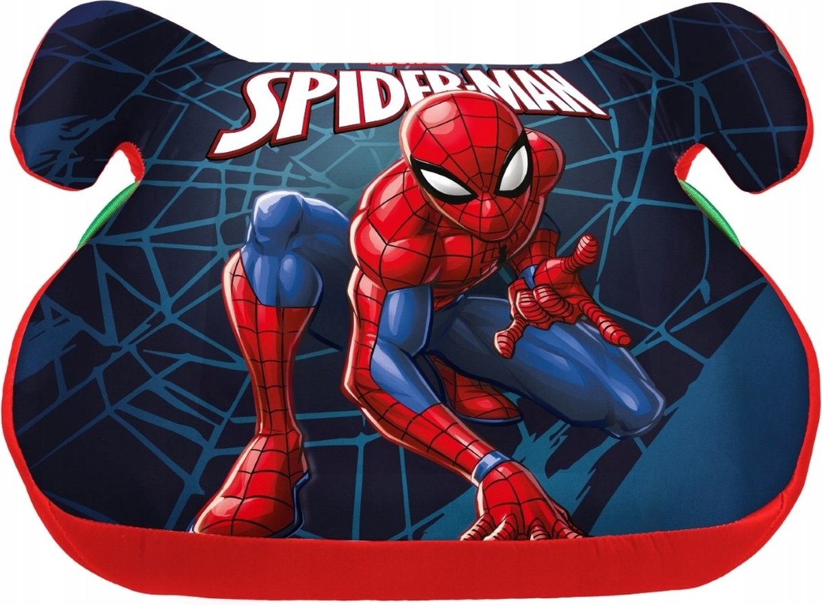 Marvel spider-man rehausseur de siège voiture 15-36 kg bleu rouge