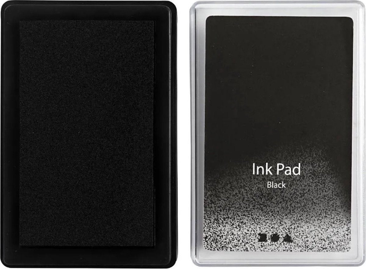 Creativ Company Stamp Ink Black, 9x6cm
