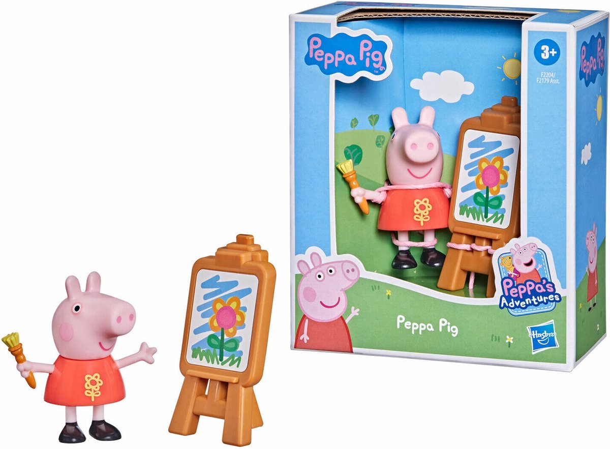 Ami Peppa Pig - 6 cm - ensemble de figurines de jeu