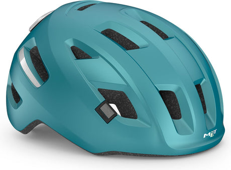 Avec casque de vélo e-mob hommes femmes - casque de vélo e bike adultes - taille s (52-56cm) - nta8776 - sarcelle