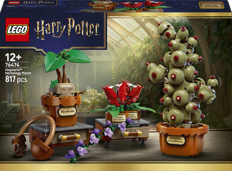 Lego Harry Potter Plantes d'herboristerie de Poudlard, jouets à construire pour enfants 76474