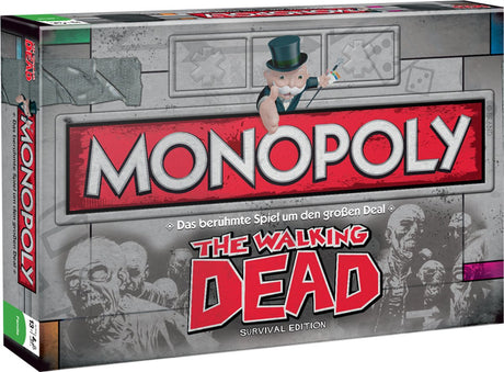 Monopole des mouvements gagnants - simulation économique du jeu de société Walking Dead