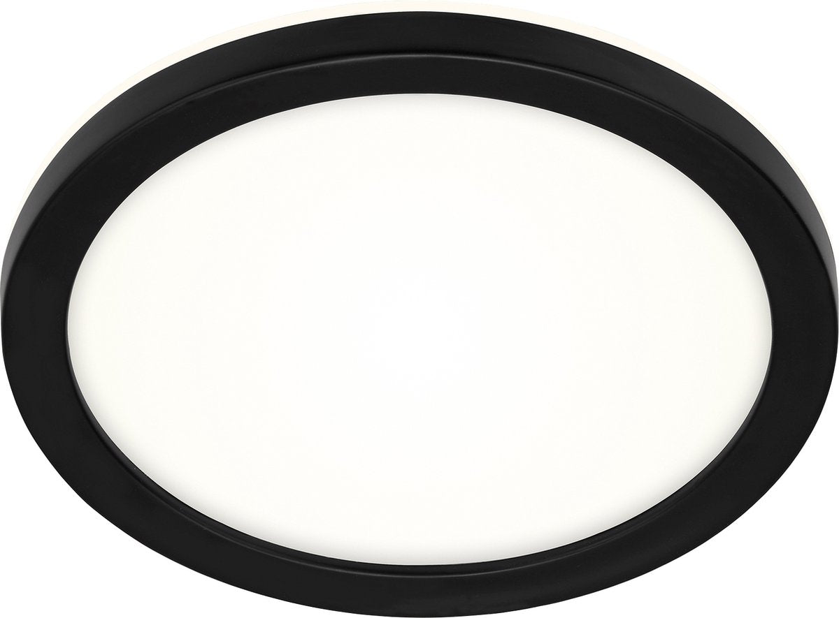 Briloner - Lampe d'extérieur LED - Applique d'extérieur incl. effet rétro-éclairé, plafonnier d'extérieur 8 watts, 1 200 lumens, 4 000 kelvins, blanc noir