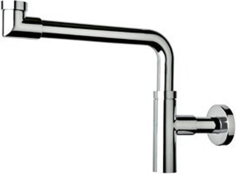 Siphon design Plieger chromé peu encombrant
