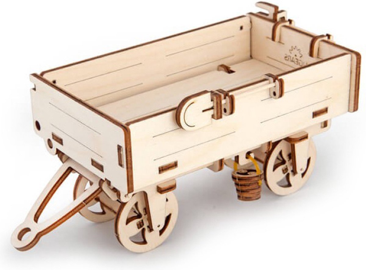 Remorque en bois de construction modèle Ugears