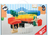 Small foot - rallye de dominos en bois, 490 pcs.