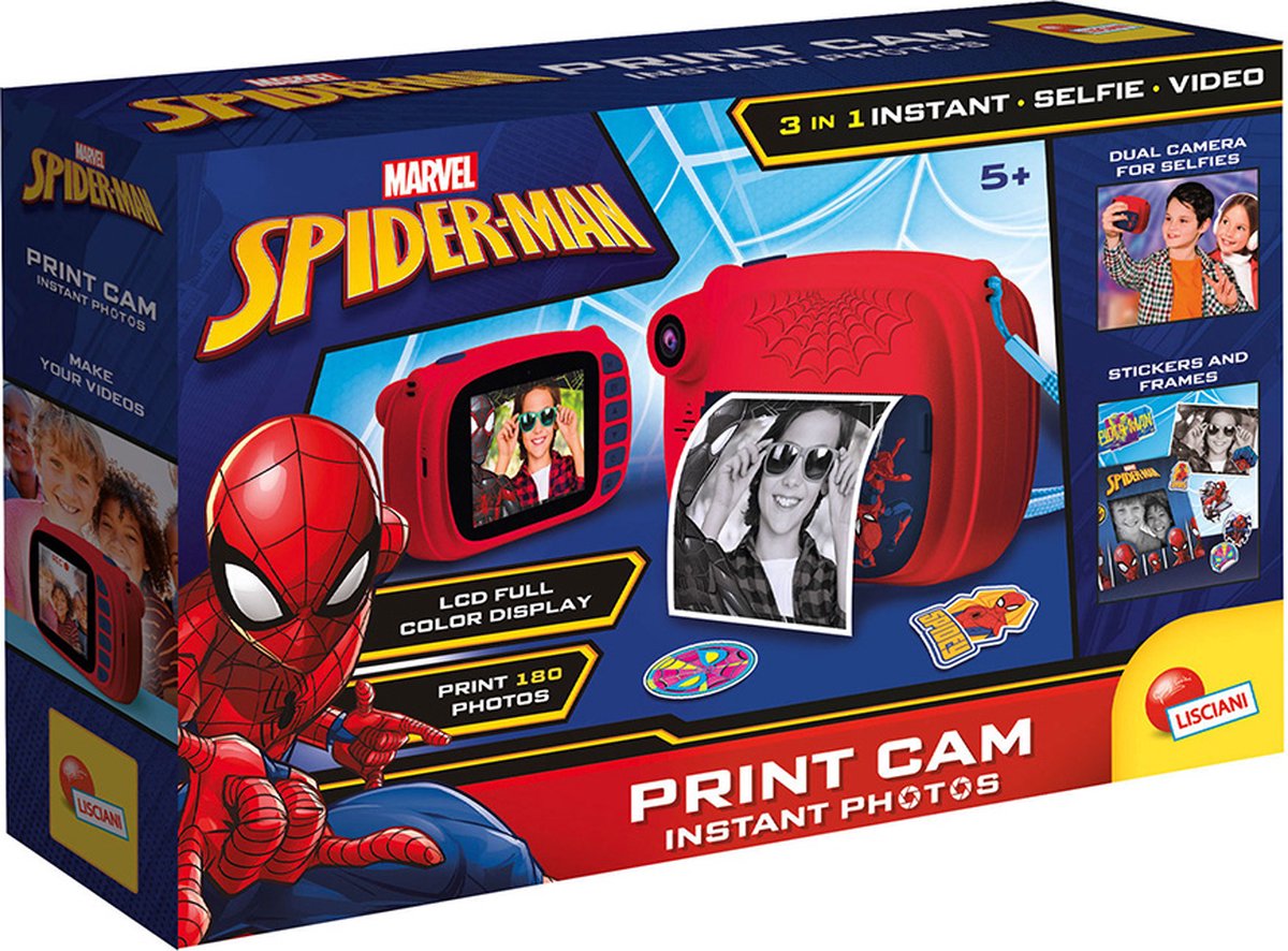 Caméra d'impression Lisciani Spider Man