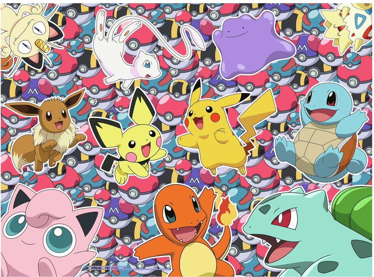 Ravensburger puzzle pokemon 100 pièces xl