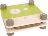 Petit pied - Presse de fleurs en bois Découvrir