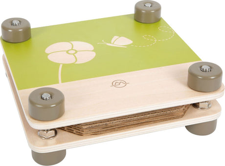 Petit pied - Presse de fleurs en bois Découvrir