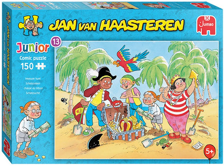 Jan van Haasteren puzzle junior chasse au trésor, 150 pcs.
