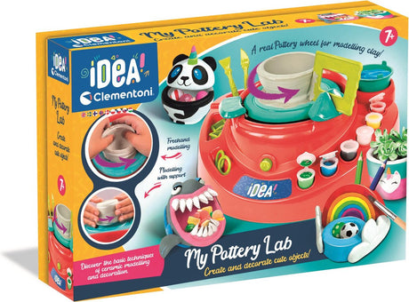Clementoni ma poterie - forfait bricolage - fabriquez vos propres pots - à partir de 7 ans