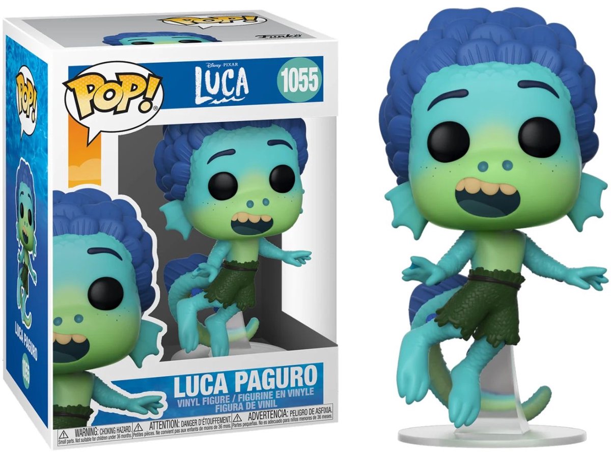 Funko-pop ! Disney Luca - Luca Pagaro #1055